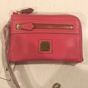 Authentic Dooney and Bourke wristlet wallet